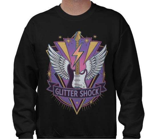Riff Responsibly | Glitter Shock Sweatshirt