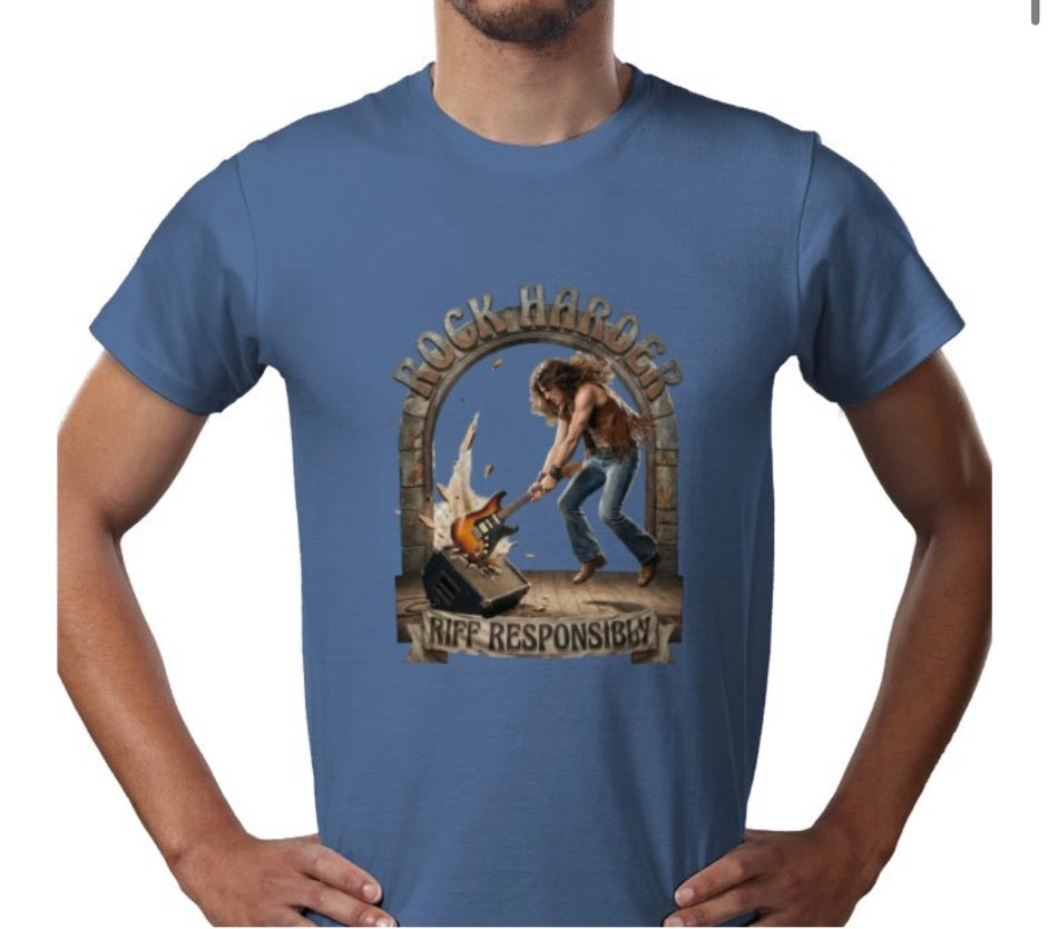 Riff Responsibly | Rock Harder T-Shirt