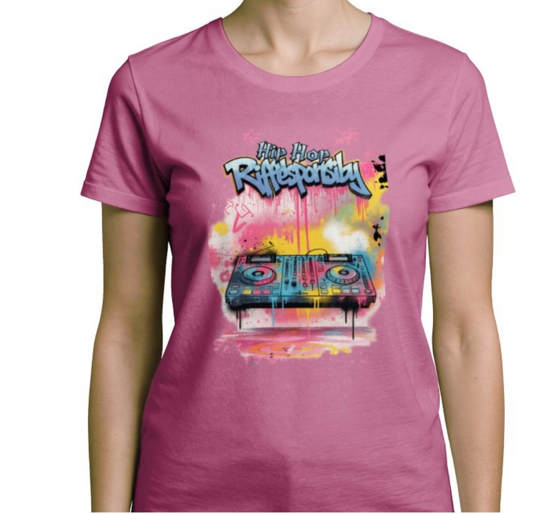 Riff Responsibly | Hip-Hop Womens T-Shirt