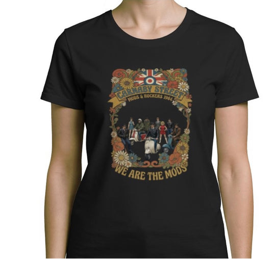 Riff Responsibly | Mods & Rockers 64' T-Shirt Women