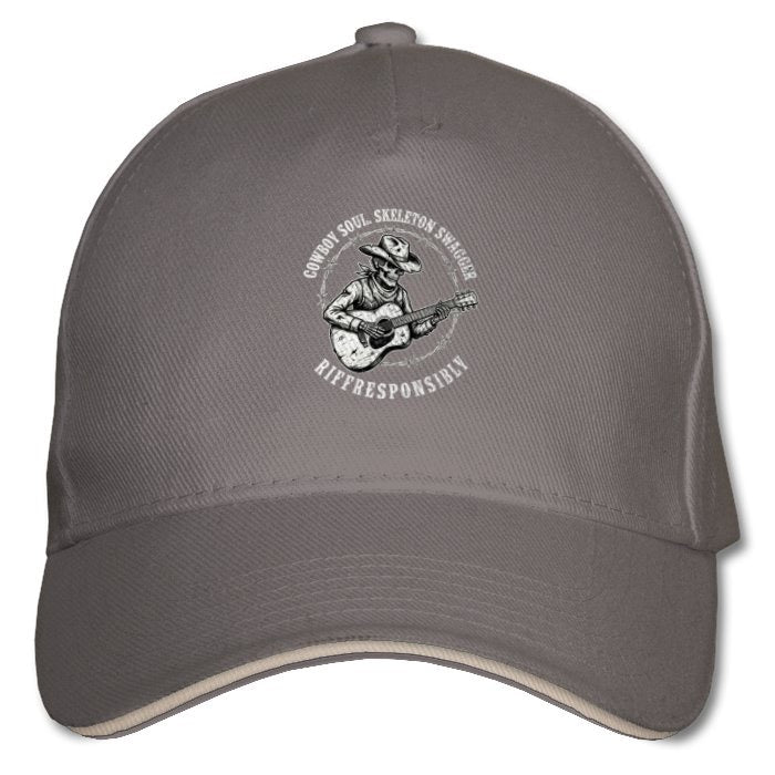 Riff Responsibly | Cowboy Soul Skeleton Swagger Cap