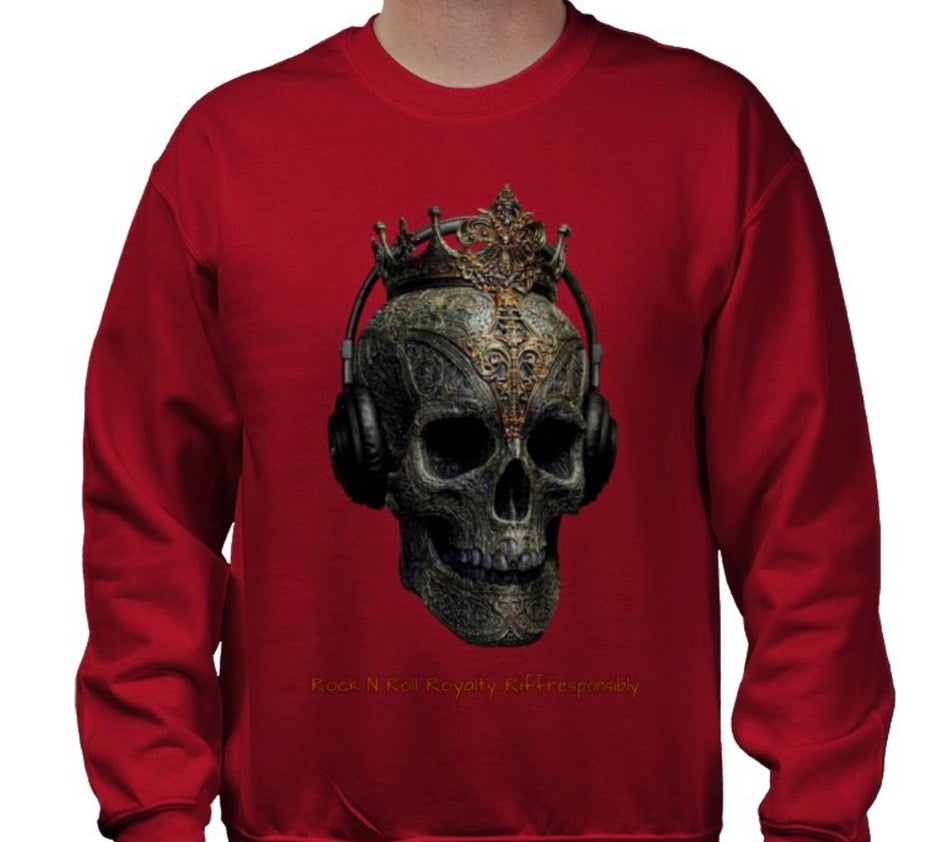 Riff Responsibly | Rock N Roll Royalty Sweatshirt