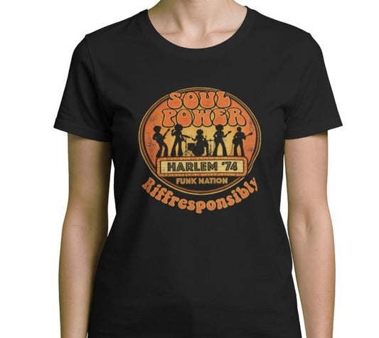 Riff Responsibly | Soul Power Women T-Shirt