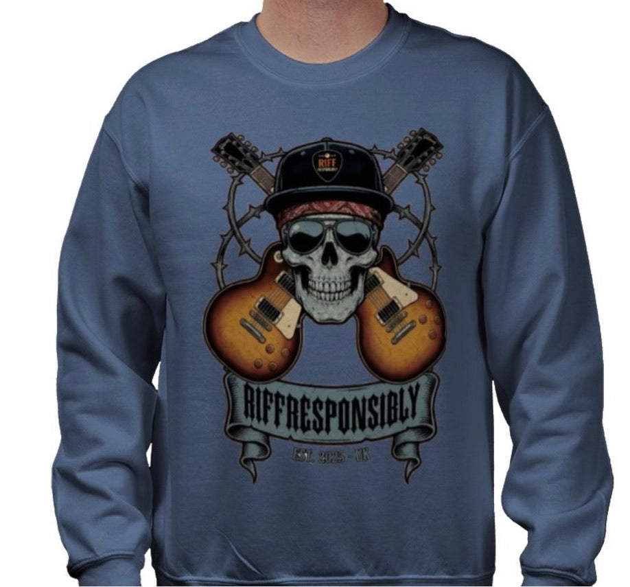 Riff Responsibly | Dead Mans Chords Sweatshirt