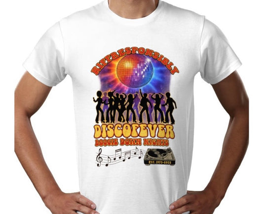 Riff Responsibly | Boogie Down Nights T-Shirt