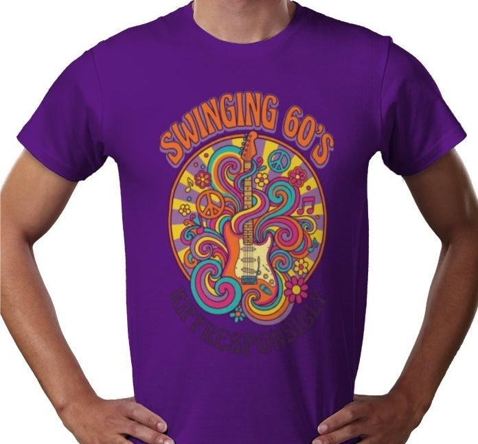 Riff Responsibly | Swinging 60s' T-Shirt