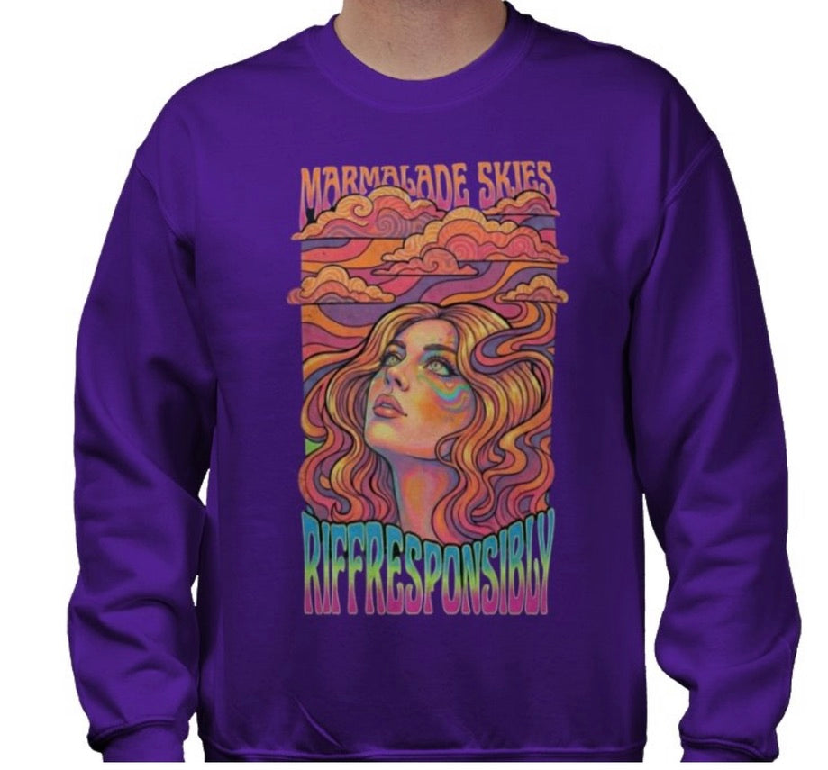 Riff Responsibly | Marmalade Skies Sweatshirt