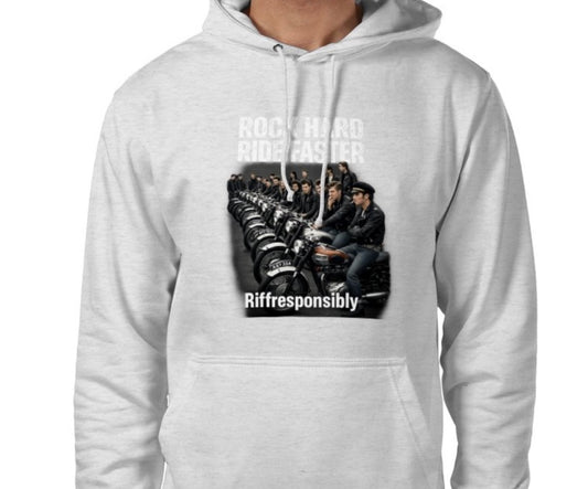 Riff Responsibly | Rock Hard Ride Faster Hoodie