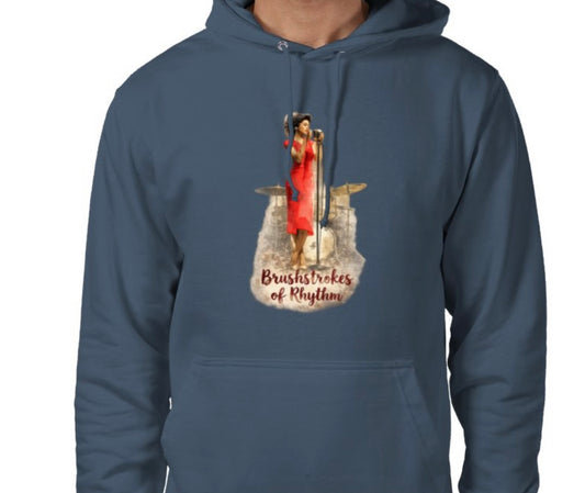 Riff Responsibly | Brushstrokes Of Rhythm Hoodie