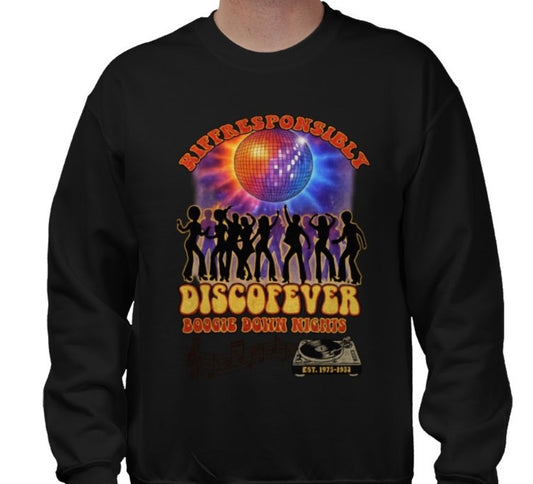 Riff Responsibly | Boogie Down Nights Sweatshirt