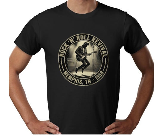 Riff Responsibly | Rock 'N' Roll Revival T-Shirt