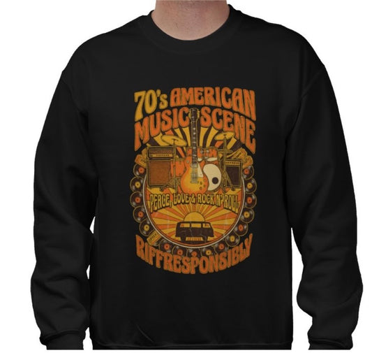 Riff Responsibly | 70's Americana Sweatshirt