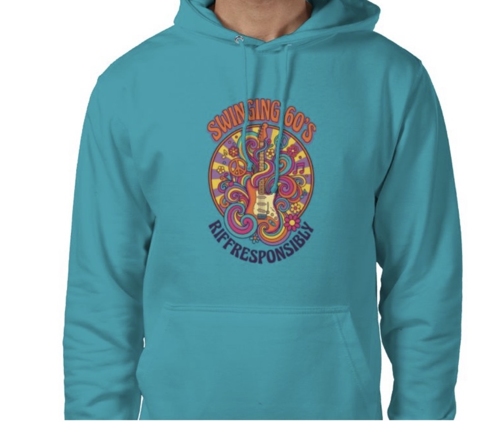 Riff Responsibly | Swinging 60s' Hoodie