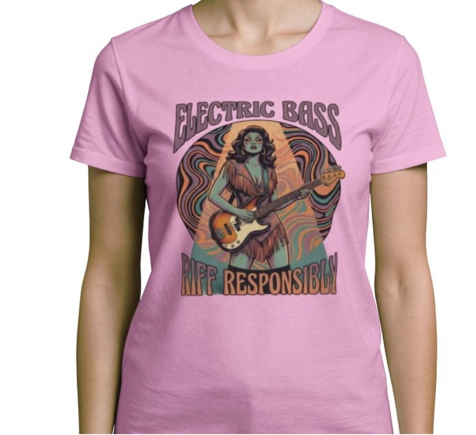 Riff Responsibly | Bass Exotica T-Shirt Women