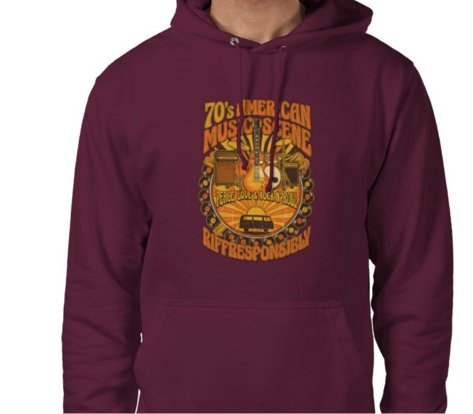 Riff Responsibly | 70's Americana Hoodie