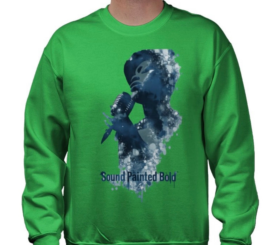 Riff Responsibly | Sound Painted Bold Sweatshirt