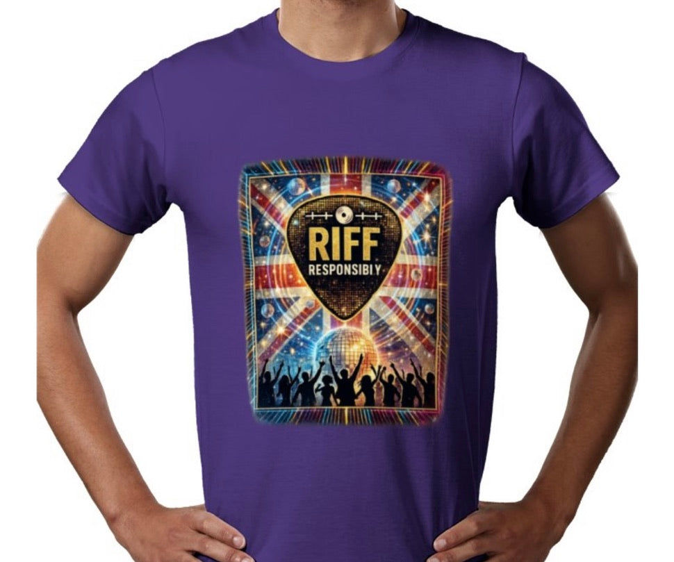 Riff Responsibly | Midnight Fever T-Shirt