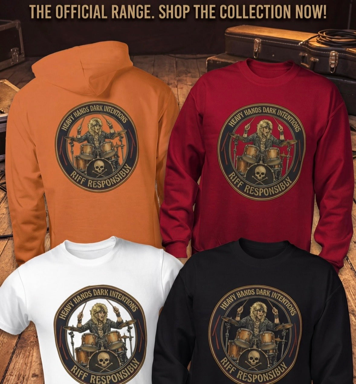 Heavy Hands Dark Intentions Drummer Collection