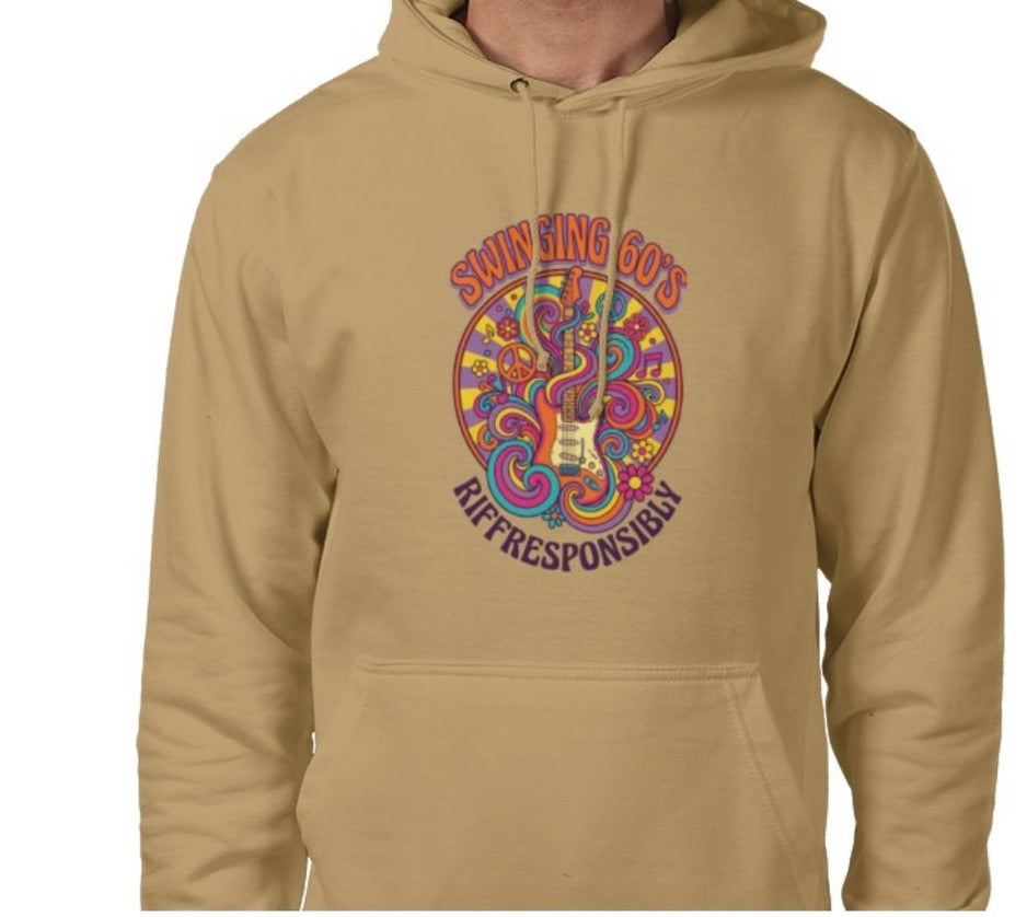Riff Responsibly | Swinging 60s' Hoodie