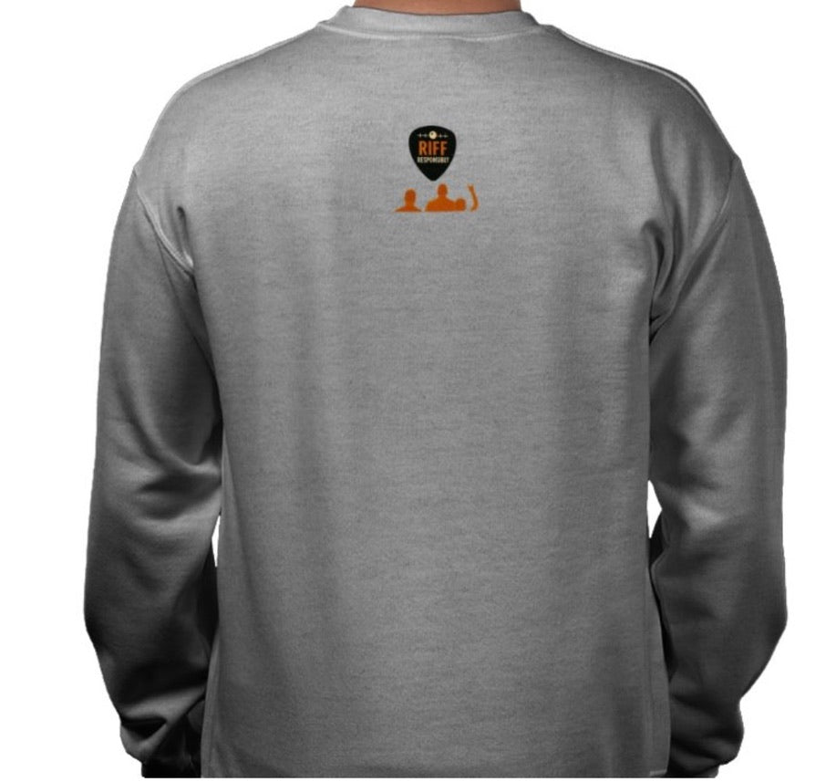 Riff Responsibly | Rock Hard Ride Faster Sweatshirt