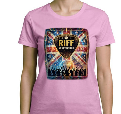 Riff Responsibly | Midnight Fever Women T-Shirt