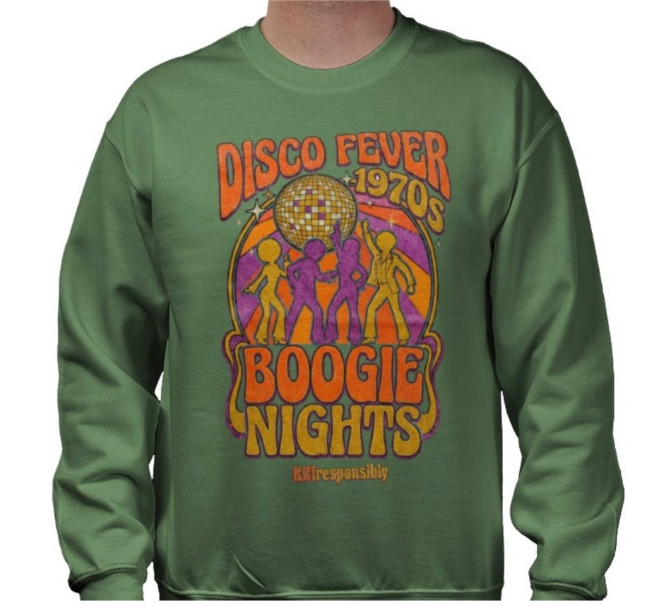 Riff Responsibly | Disco Fever Boogie Nights Sweatshirt