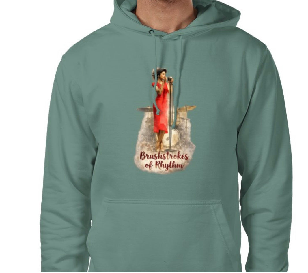 Riff Responsibly | Brushstrokes Of Rhythm Hoodie