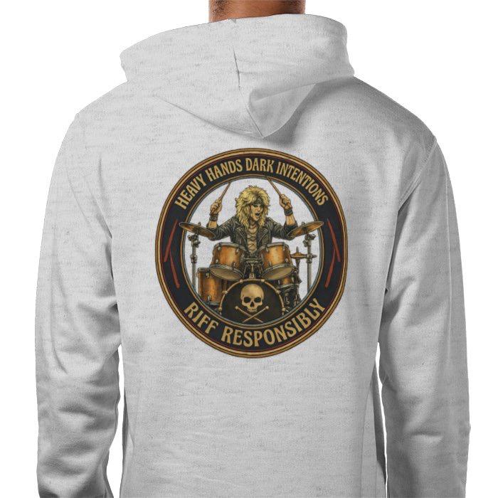 Riff Responsibly | Heavy Hands Dark Intentions Hoodie
