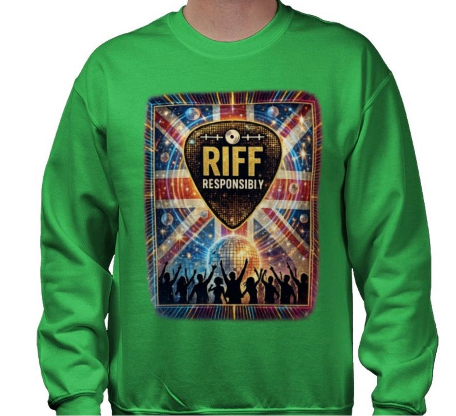 Riff Responsibly | Midnight Fever Sweatshirt