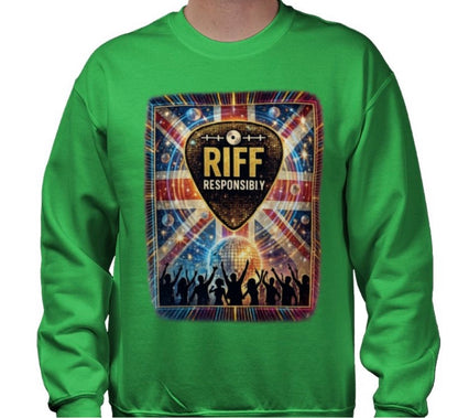Riff Responsibly | Midnight Fever Sweatshirt