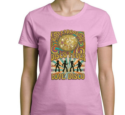 Riff Responsibly | Love Disco Women T-Shirt