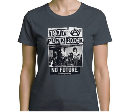 Riff Responsibly | 77' Punk Rock Women T-Shirt