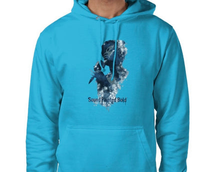 Riff Responsibly | Sound Painted Bold Hoodie