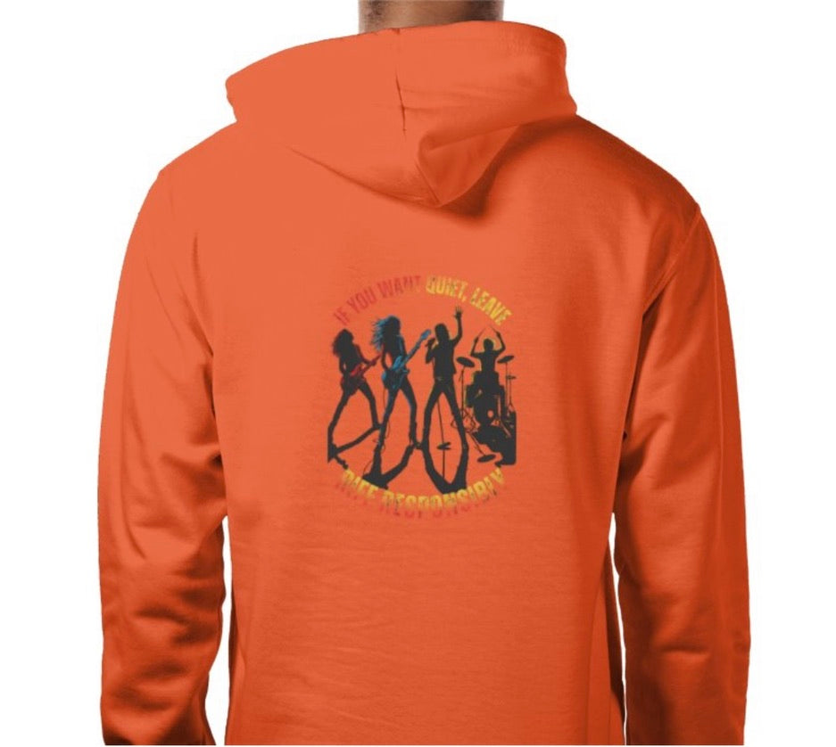 Riff Responsibly | If You Want Quiet, Leave Hoodie