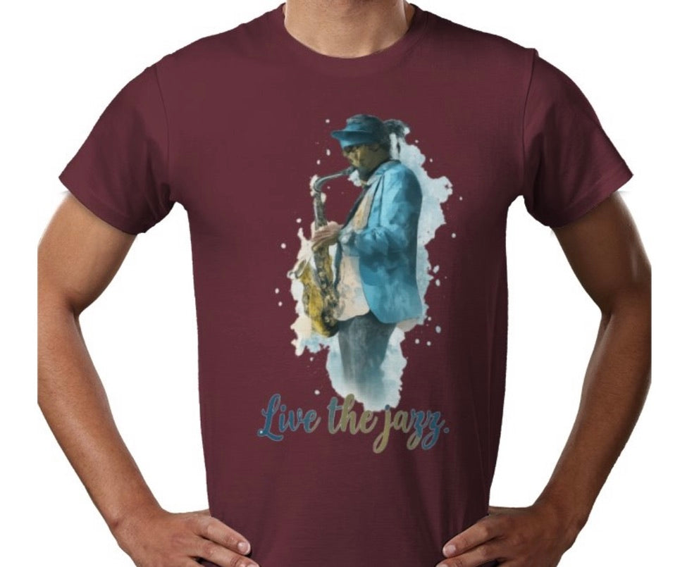 Riff Responsibly | Live The Jazz T-Shirt