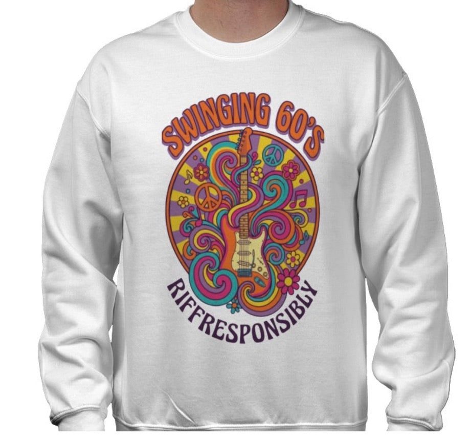 Riff Responsibly | Swinging 60s' Sweatshirt