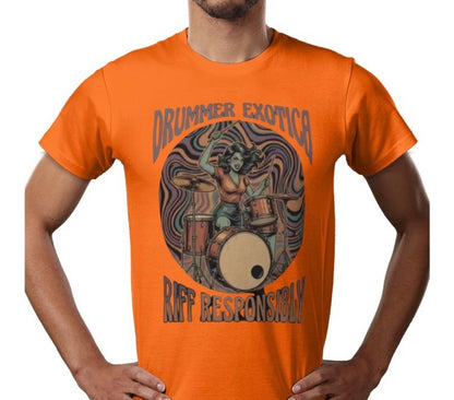 Riff Responsibly | Drummer Exotica T-Shirt