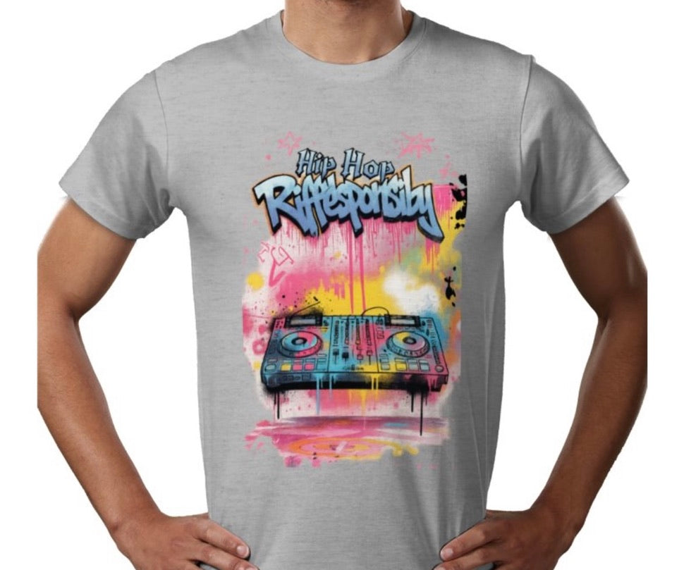 Riff Responsibly | Hip-Hop Decks T-Shirt