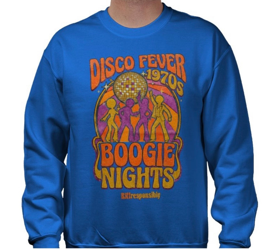 Riff Responsibly | Disco Fever Boogie Nights Sweatshirt