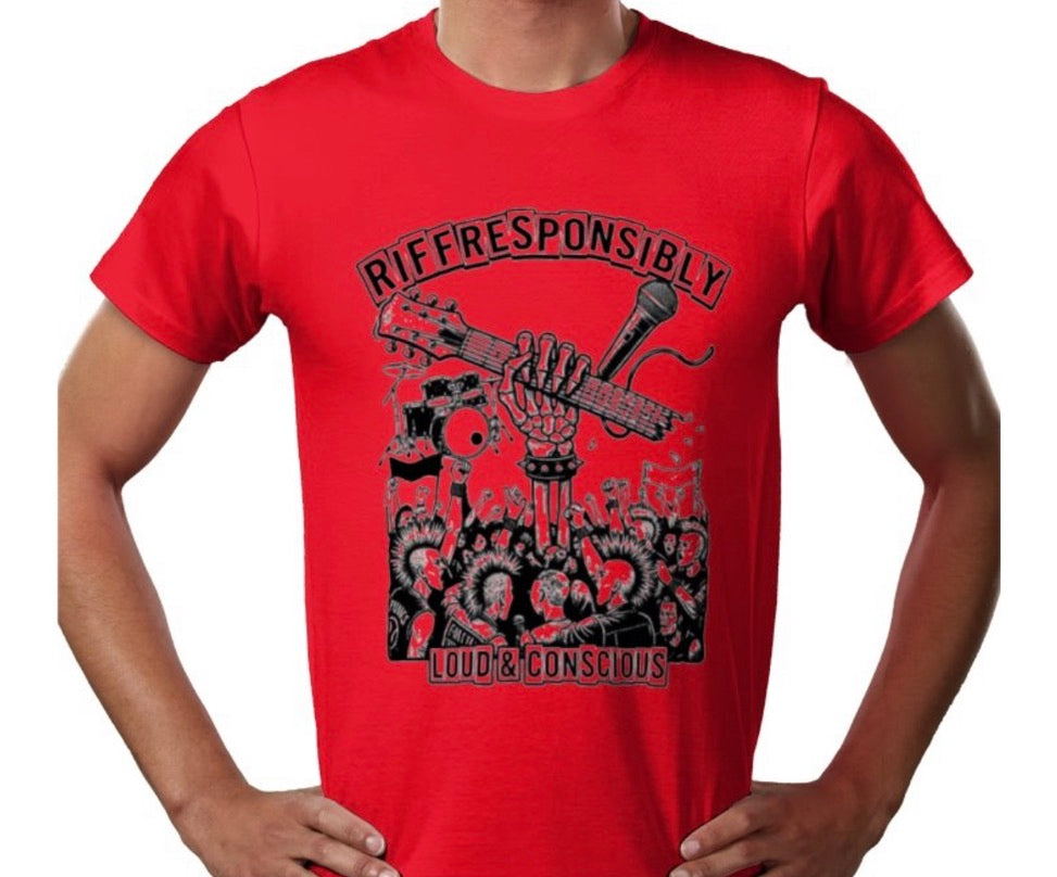 Riff Responsibly | Loud & Conscious T-Shirt