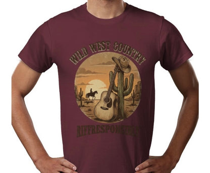 Riff Responsibly | Wild West Country T-Shirt