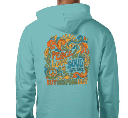 Riff Responsibly | Peace, Love & Soul Hoodie