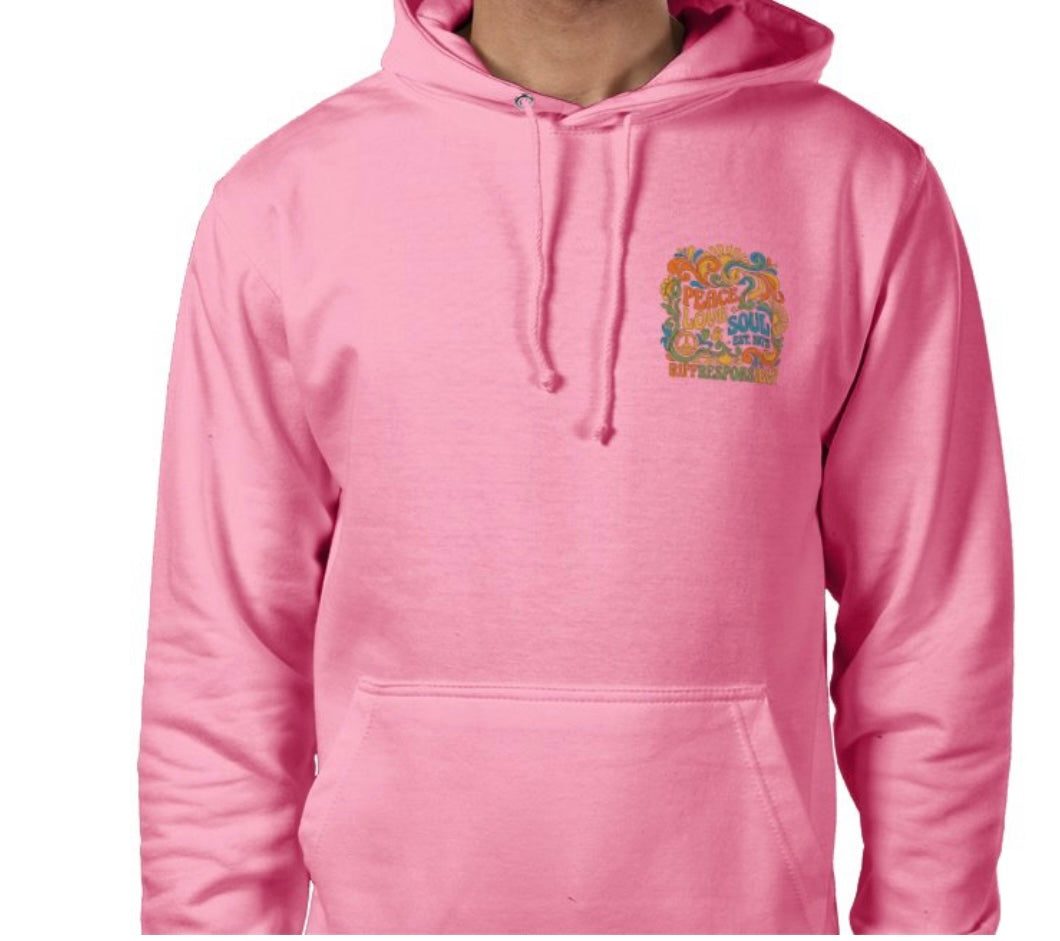Riff Responsibly | Peace, Love & Soul Hoodie