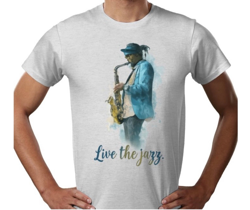 Riff Responsibly | Live The Jazz T-Shirt