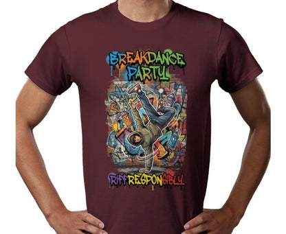 Riff Responsibly | Breakdance Party T-Shirt