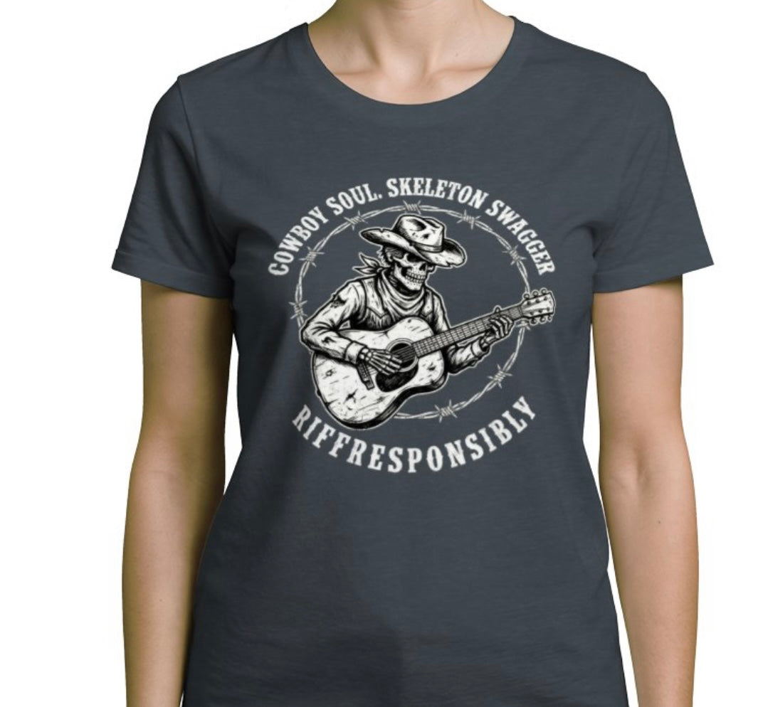 Riff Responsibly | Cowboy Swagger T-Shirt Women