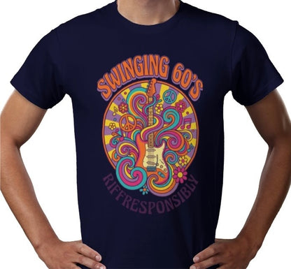 Riff Responsibly | Swinging 60s' T-Shirt