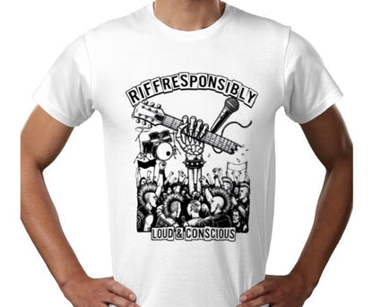 Riff Responsibly | Loud & Conscious T-Shirt