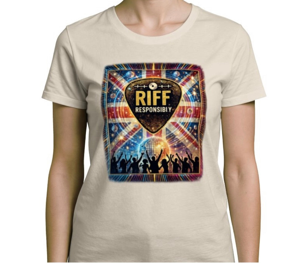 Riff Responsibly | Midnight Fever Women T-Shirt