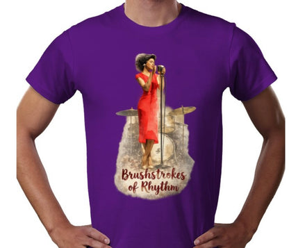 Riff Responsibly | Brushstrokes Of Rhythm T-Shirt